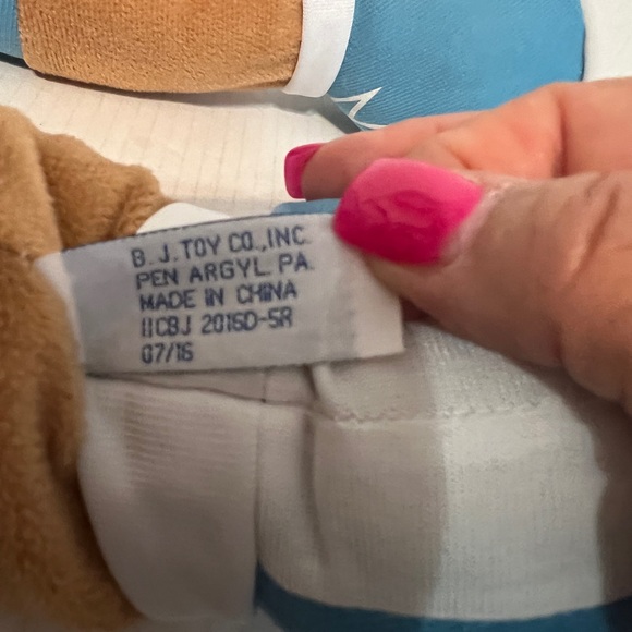 BJToy Co Basketball Bear Plush - Picture 8 of 9